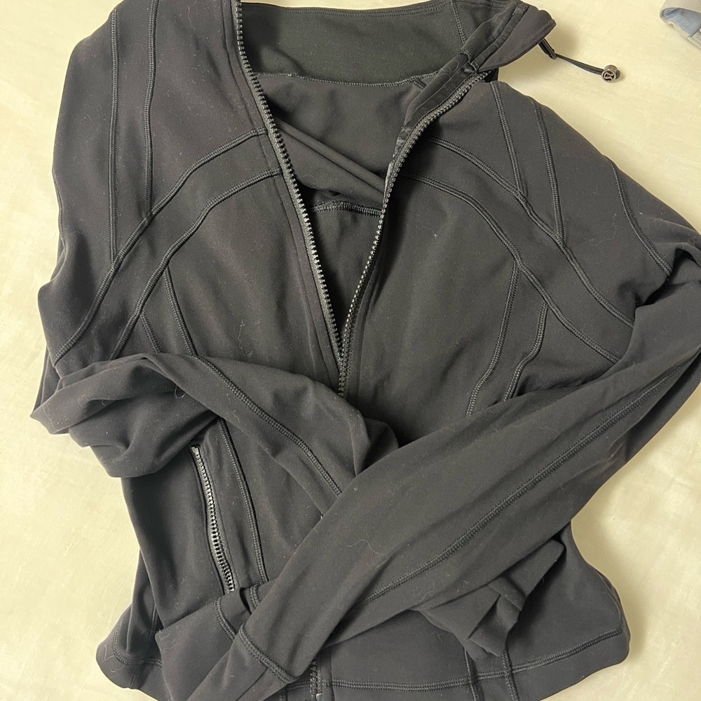 lululemon athletica define cropped jacket black